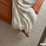 Hauteloom Drago SLYBDRAGOA1 White Machine Made Polypropylene Rug