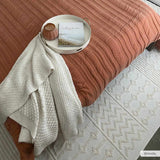 Hauteloom Drago SLYBDRAGOA1 White Machine Made Polypropylene Rug