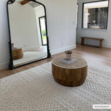 Hauteloom Drago SLYBDRAGOA1 White Machine Made Polypropylene Rug