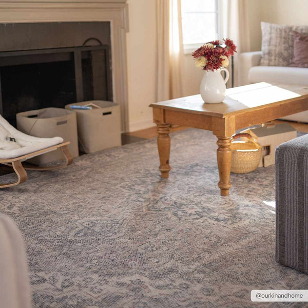 Hauteloom Greenpoint GRNPN Beige Machine Made Chenille-Polyester Rug