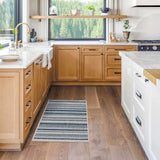 Hauteloom Olin OLIN Navy Machine Made Polypropylene Rug