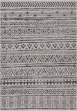 Hauteloom Catrine CATRI Black Machine Made Polypropylene Rug