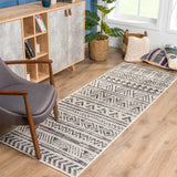 Hauteloom Catrine CATRI Black Machine Made Polypropylene Rug