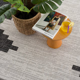 Hauteloom Djugun DJU Black Machine Made Polypropylene Rug