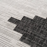 Hauteloom Djugun DJU Black Machine Made Polypropylene Rug