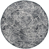 safavieh clearance ebony ebn101z black rug