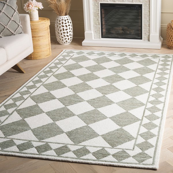 safavieh clearance ebony ebn122w sage rug