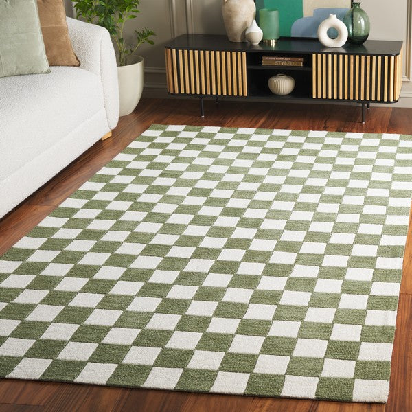 safavieh clearance ebony ebn175y green rug