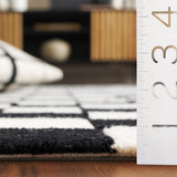 safavieh clearance ebony ebn175z black rug