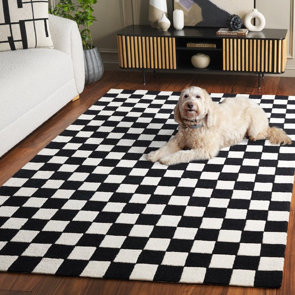safavieh clearance ebony ebn175z black rug