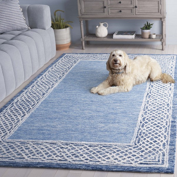 safavieh clearance ebony ebn275m blue rug