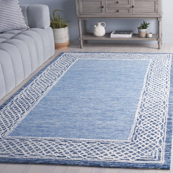 safavieh clearance ebony ebn275m blue rug