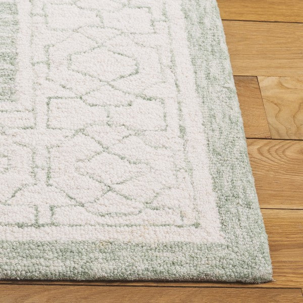 safavieh clearance ebony ebn278y green rug