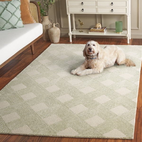 safavieh clearance ebony ebn752y green rug