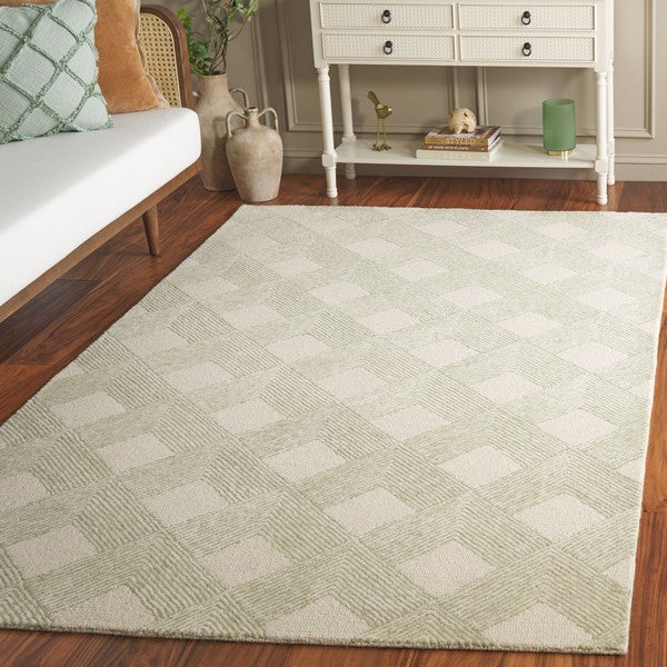 safavieh clearance ebony ebn752y green rug