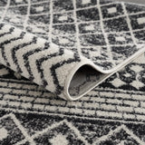 Hauteloom Constantinople CON Black Machine Made Polypropylene Rug