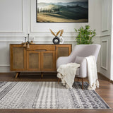 Hauteloom Constantinople CON Black Machine Made Polypropylene Rug