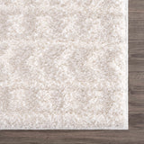 Hauteloom Eivin HRDOEIVINA1 Cream Machine Made Polyester Rug