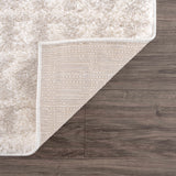 Hauteloom Eivin HRDOEIVINA1 Cream Machine Made Polyester Rug