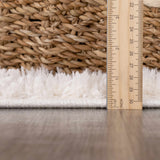 Hauteloom Eivin HRDOEIVINA1 Cream Machine Made Polyester Rug