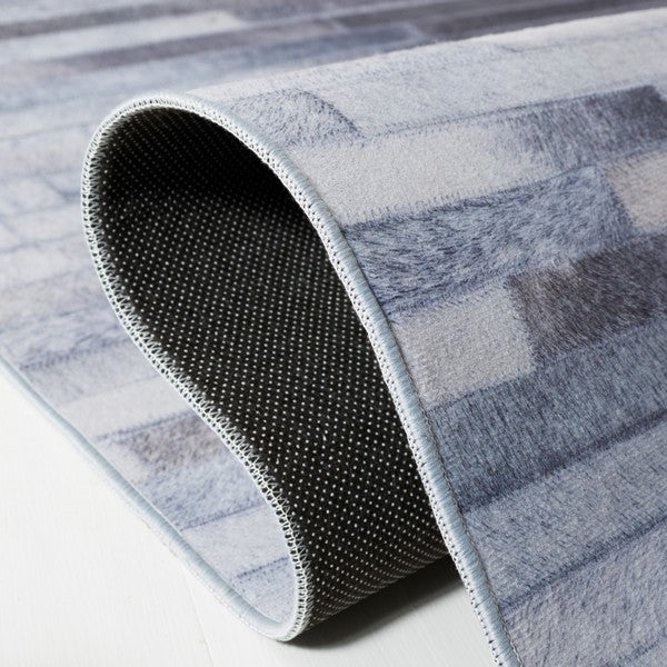 safavieh clearance faux hide fah516f light grey rug