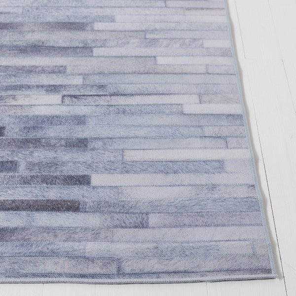 safavieh clearance faux hide fah516f light grey rug