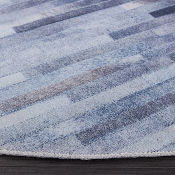 safavieh clearance faux hide fah516f light grey rug
