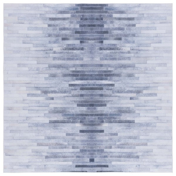 safavieh clearance faux hide fah516f light grey rug