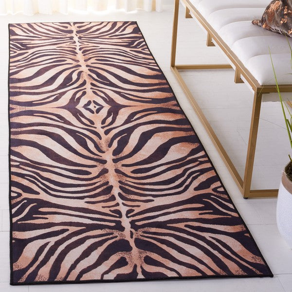 safavieh clearance faux hide fah547p light orange rug