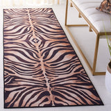 safavieh clearance faux hide fah547p light orange rug