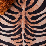 safavieh clearance faux hide fah547p light orange rug