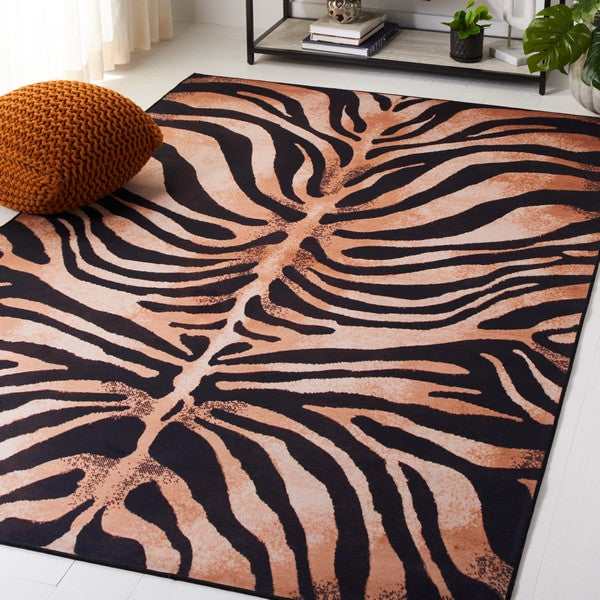 safavieh clearance faux hide fah547p light orange rug