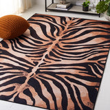 safavieh clearance faux hide fah547p light orange rug