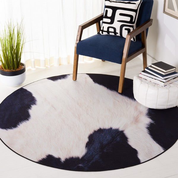 safavieh clearance faux hide fah548a ivory rug