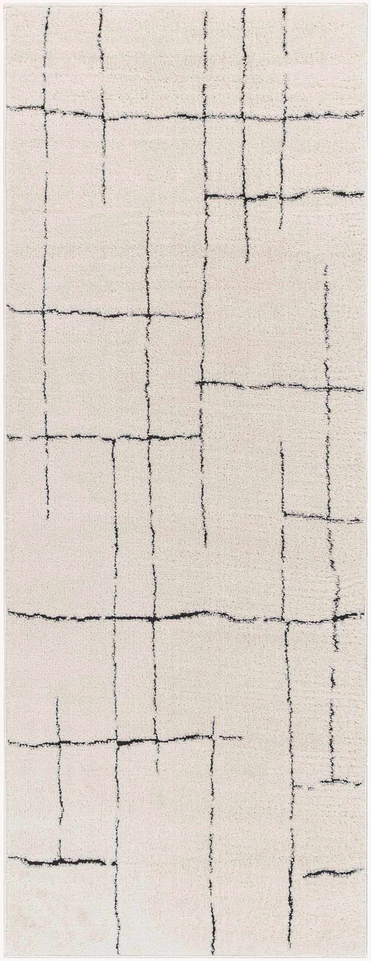 Hauteloom Koume SFEBKOUMEA1 Beige Machine Made Polyester Rug