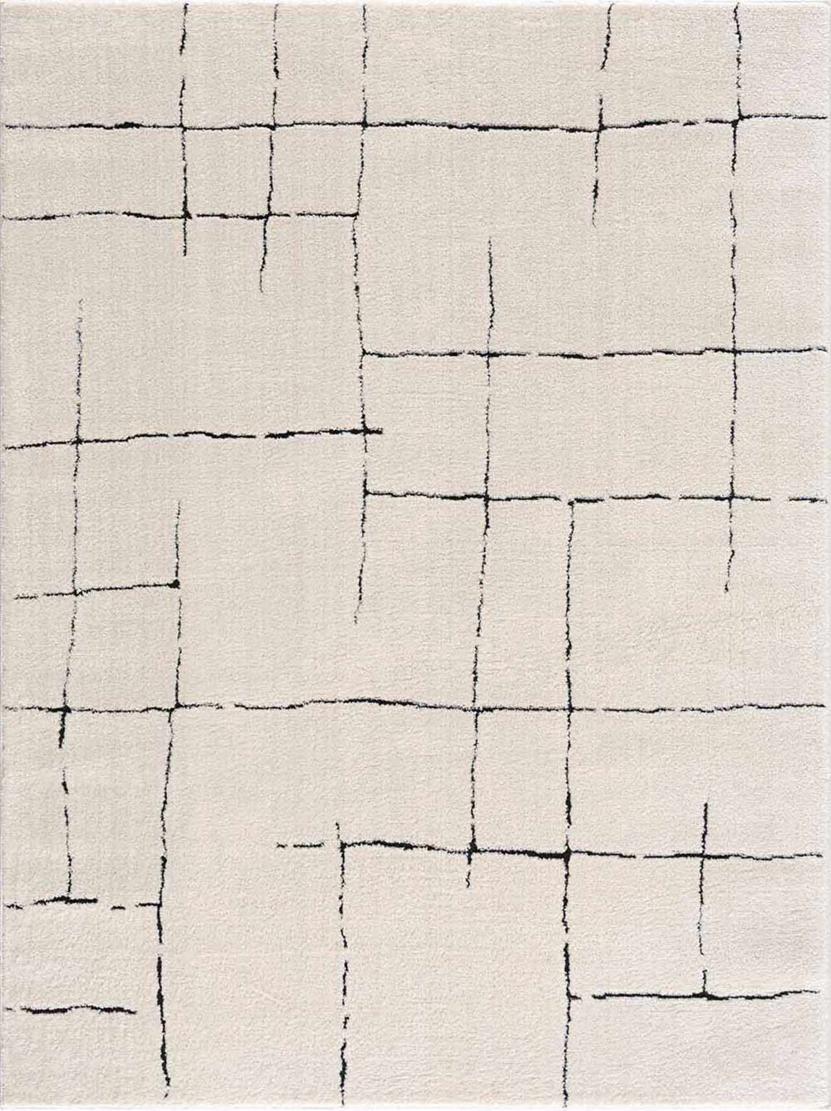 Hauteloom Koume SFEBKOUMEA1 Beige Machine Made Polyester Rug