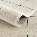 Hauteloom Koume SFEBKOUMEA1 Beige Machine Made Polyester Rug