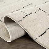 Hauteloom Koume SFEBKOUMEA1 Beige Machine Made Polyester Rug