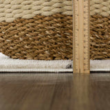 Hauteloom Koume SFEBKOUMEA1 Beige Machine Made Polyester Rug
