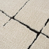 Hauteloom Koume SFEBKOUMEA1 Beige Machine Made Polyester Rug