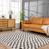 Hauteloom Lajos SFEBLAJOSA1 Beige Machine Made Polyester Rug