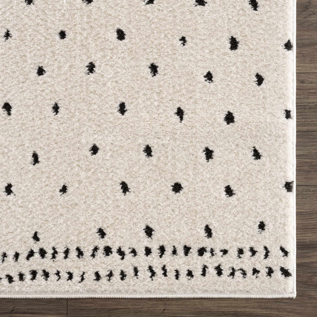 Hauteloom Julie SFEBJULIBA1 Beige Machine Made Polyester Rug