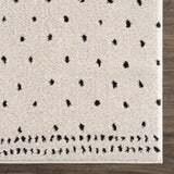 Hauteloom Julie SFEBJULIBA1 Beige Machine Made Polyester Rug