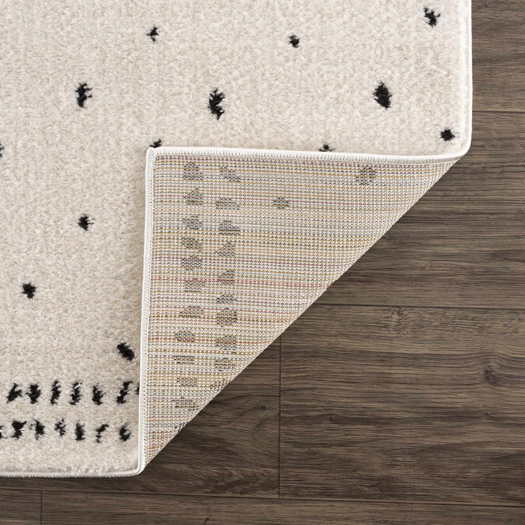 Hauteloom Julie SFEBJULIBA1 Beige Machine Made Polyester Rug