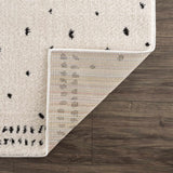 Hauteloom Julie SFEBJULIBA1 Beige Machine Made Polyester Rug