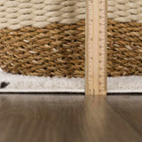 Hauteloom Julie SFEBJULIBA1 Beige Machine Made Polyester Rug