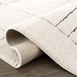 Hauteloom Keats SFEBKEATSA1 Beige Machine Made Polyester Rug