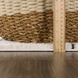 Hauteloom Keats SFEBKEATSA1 Beige Machine Made Polyester Rug