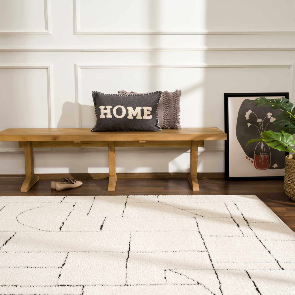 Hauteloom Keats SFEBKEATSA1 Beige Machine Made Polyester Rug
