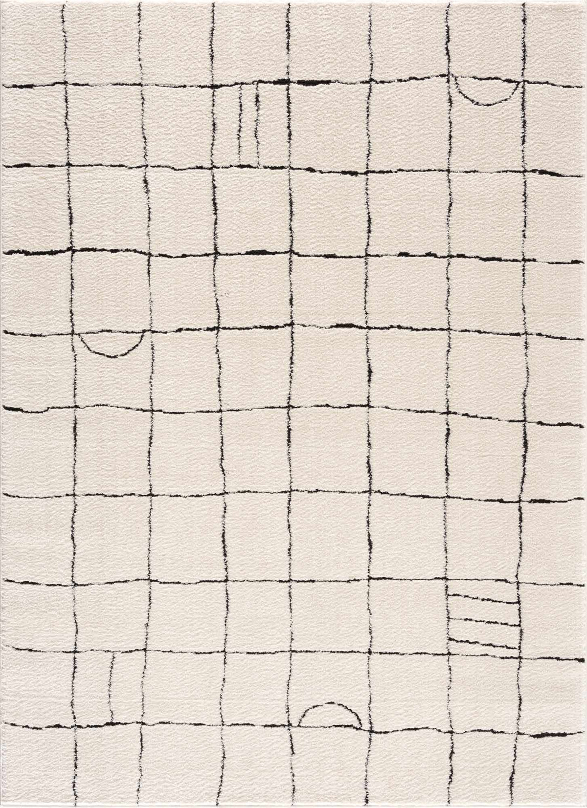 Hauteloom Limited Edition SFEBKEANUA1 Beige Machine Made Polyester Rug